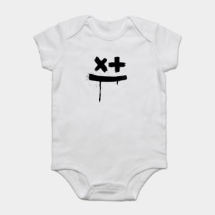 Smiley Face - Painted Baby Bodysuit